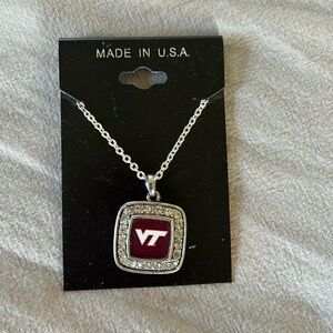 Virginia Tech necklace-never worn!